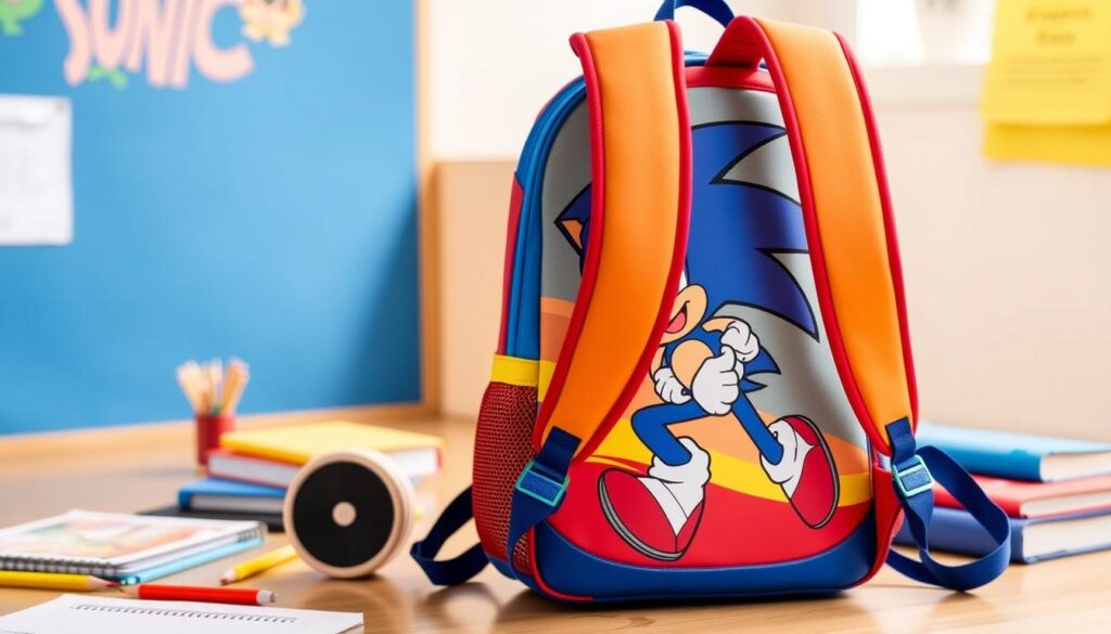 Sonic backpack with wireless speakers