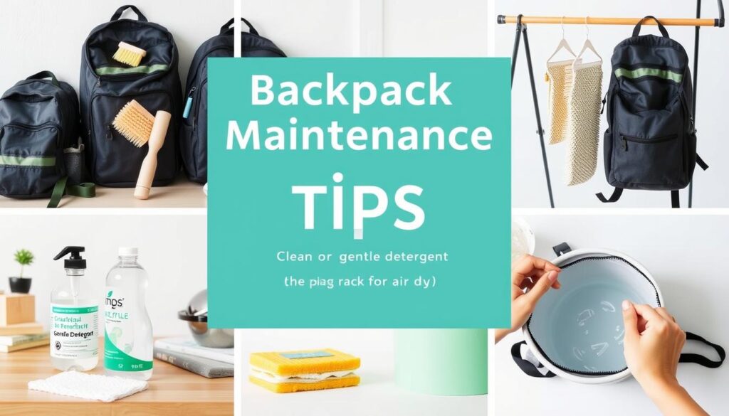 backpack maintenance tips