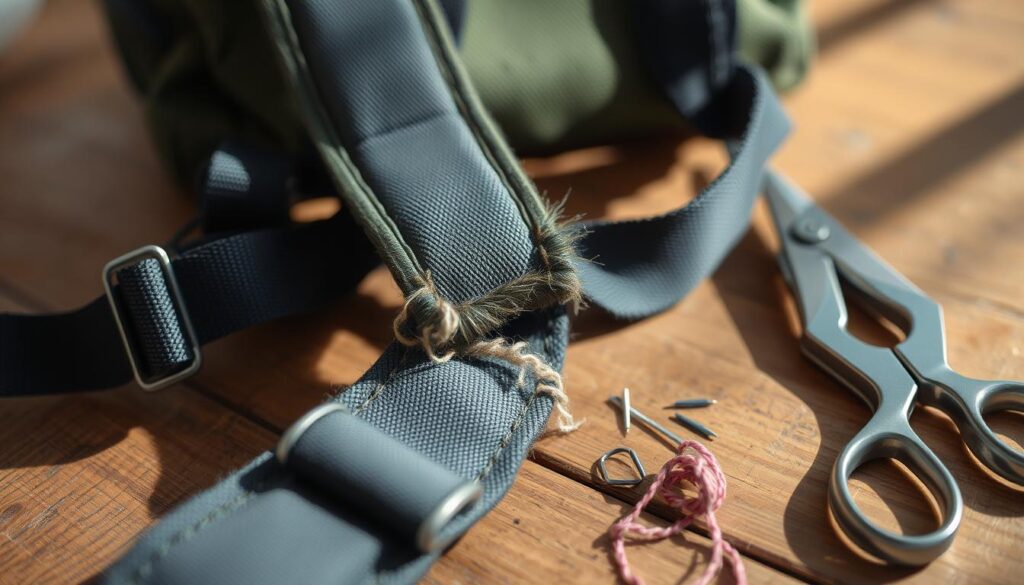 how to diy fix a broken backpack strap