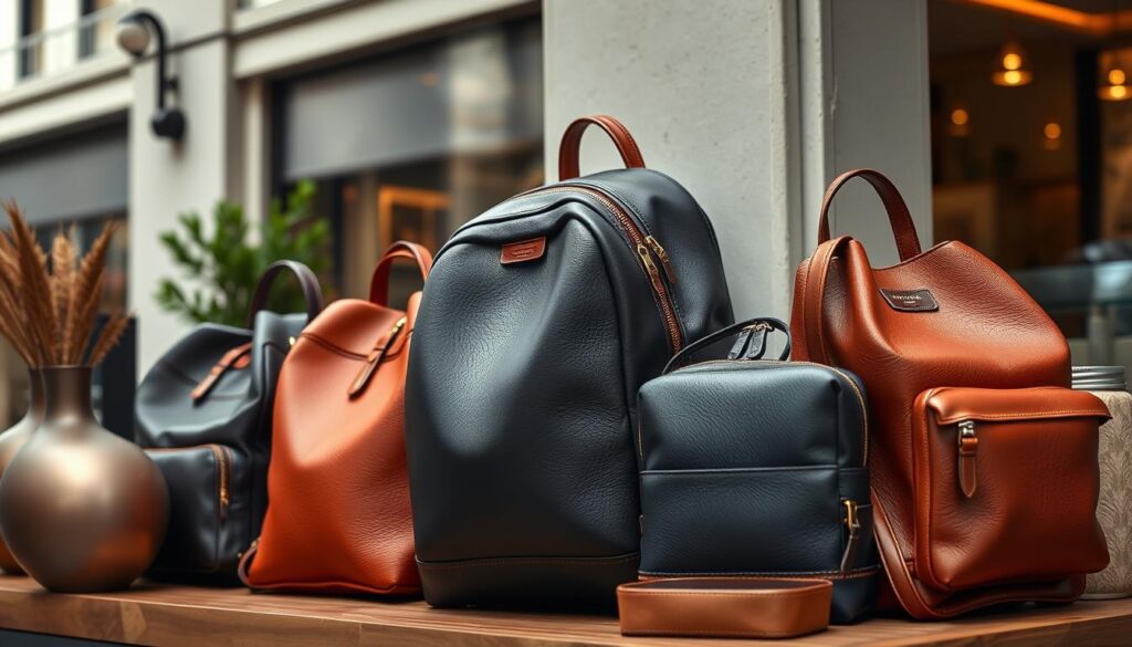 leather backpacks