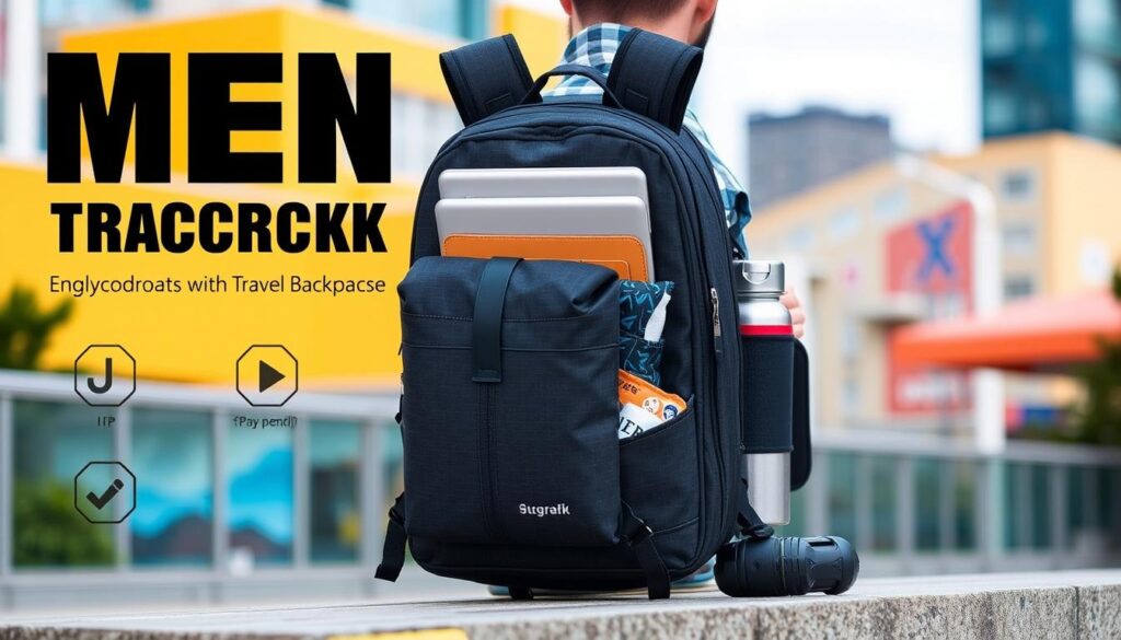 mens travel backpack