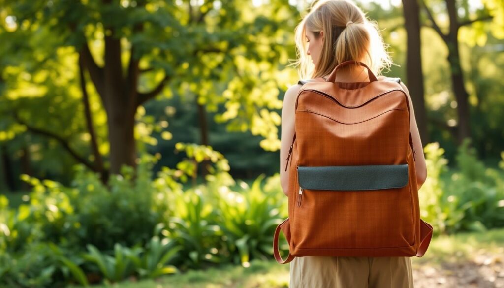 eco-friendly laptop backpack