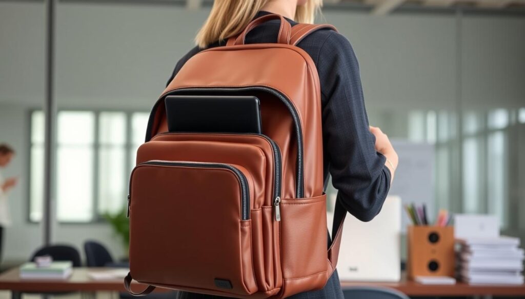 work backpack women